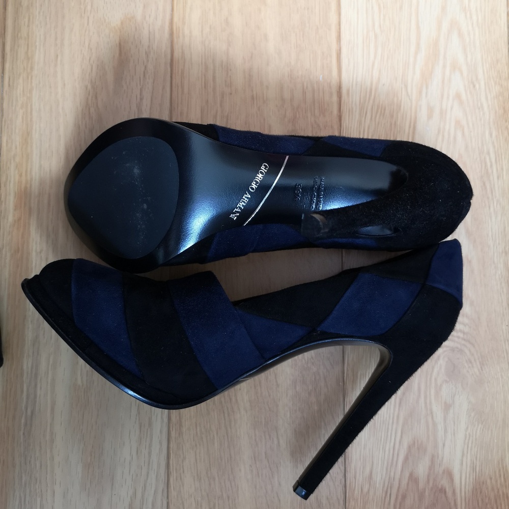 giorgio armani vero cuoio Pump